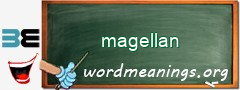 WordMeaning blackboard for magellan